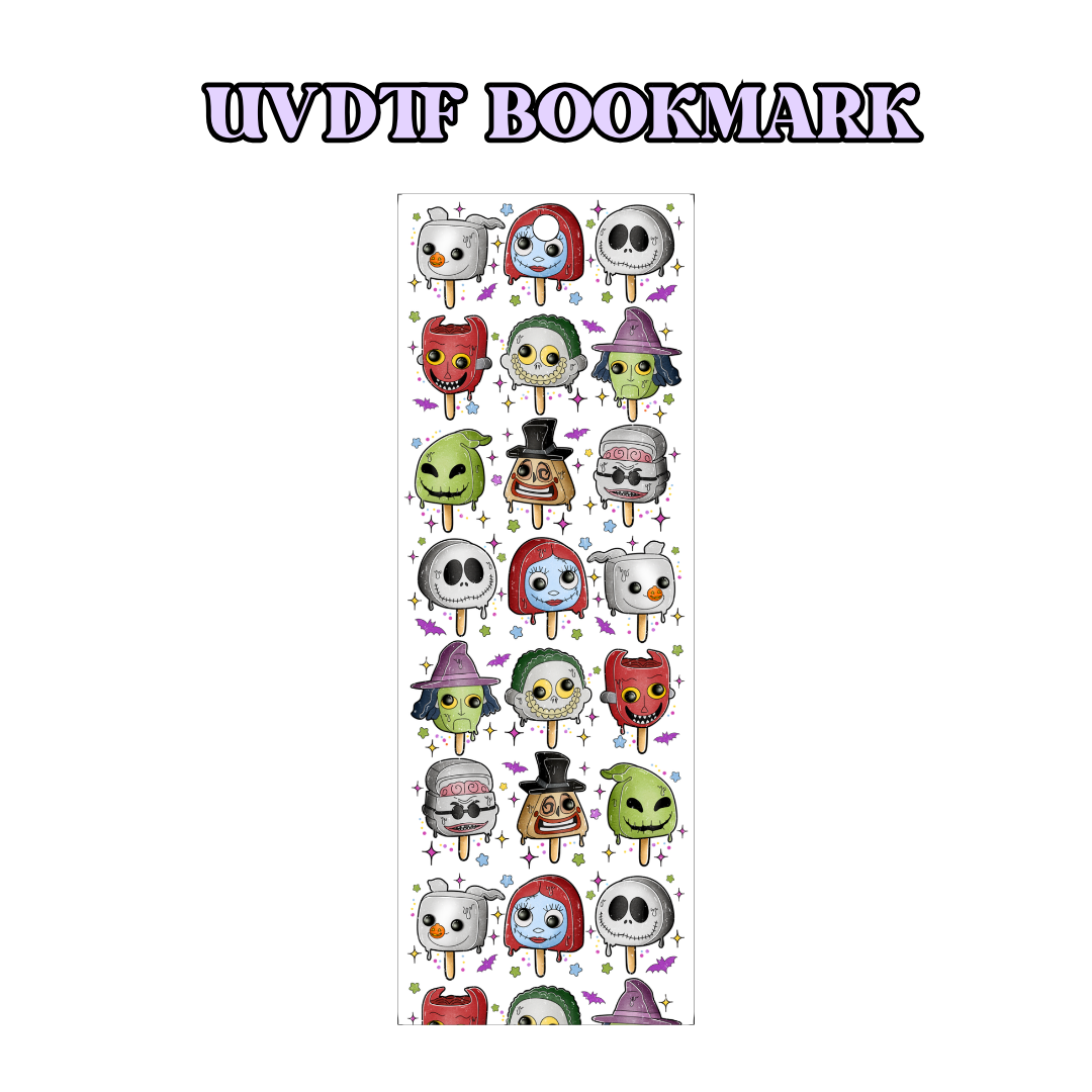 UV-DTF Bookmark Transfer - Halloween Pops