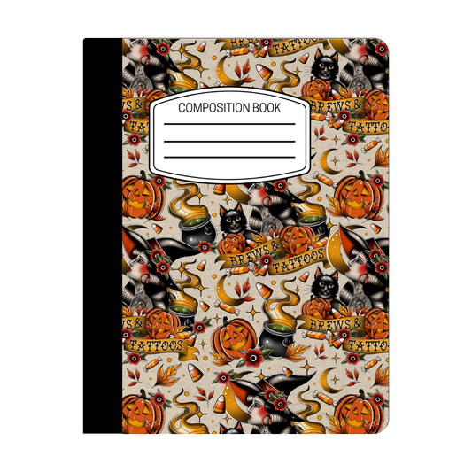 Composition Notebook - Brews & Tattoos