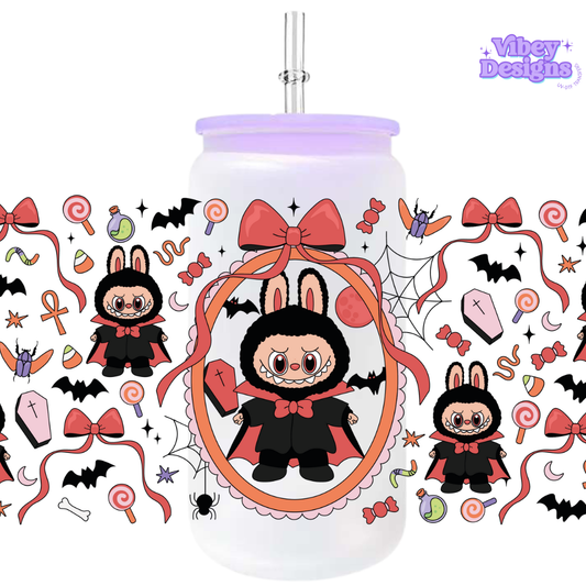 Uv Dtf Wrap For 16oz Libbey Glass - Bubu Vampire