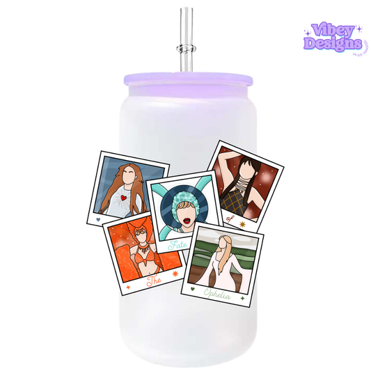 UV-DTF Transfer for Bottle, Glass, Mug, Diary - Polaroid TS State of Ophelia