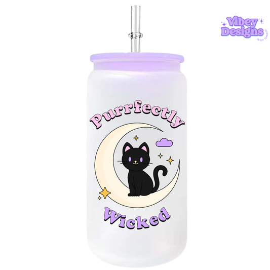 UV-DTF Transfer for Bottle, Glass, Mug, Diary - Perfectly Wicked