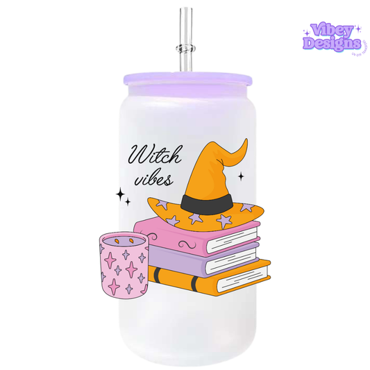UV-DTF Transfer for Bottle, Glass, Mug, Diary - Witch Vibes