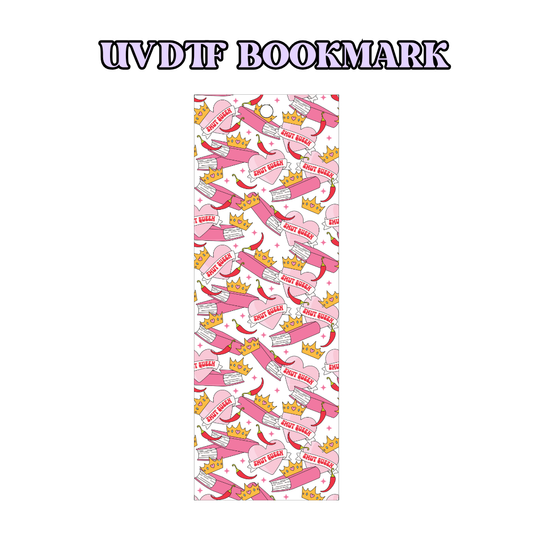 UV-DTF Bookmark Transfer - Smut Queen