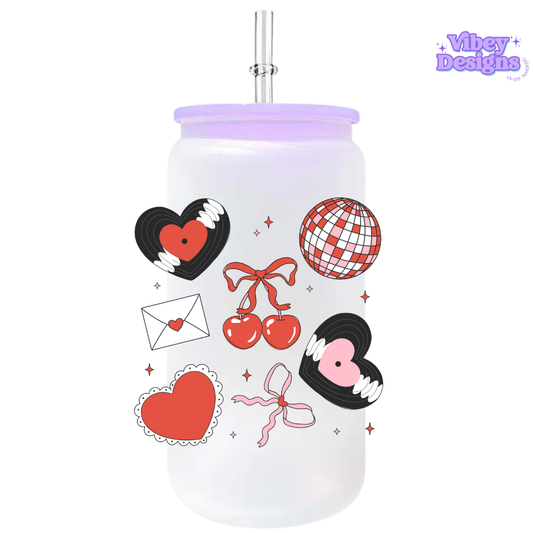 UV-DTF Transfer for Bottle, Glass, Mug, Diary - Love Music Bunch