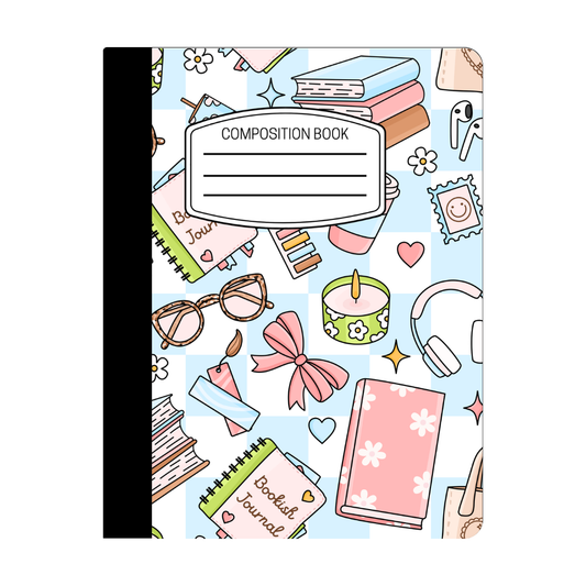 Composition Notebook - Bookish Journal