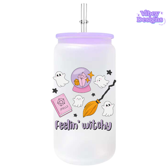 UV-DTF Transfer for Bottle, Glass, Mug, Diary - Feelin Witchy