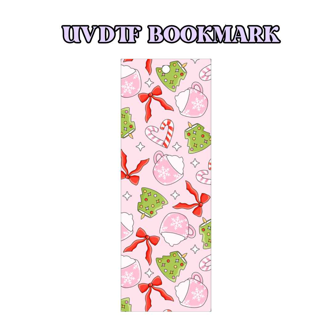 UV-DTF Bookmark Transfer - Christmas Cozy