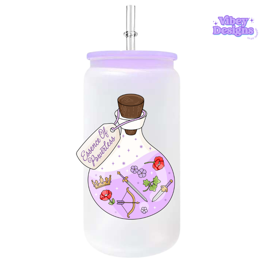 UV-DTF Transfer for Bottle, Glass, Mug, Diary - Powerless