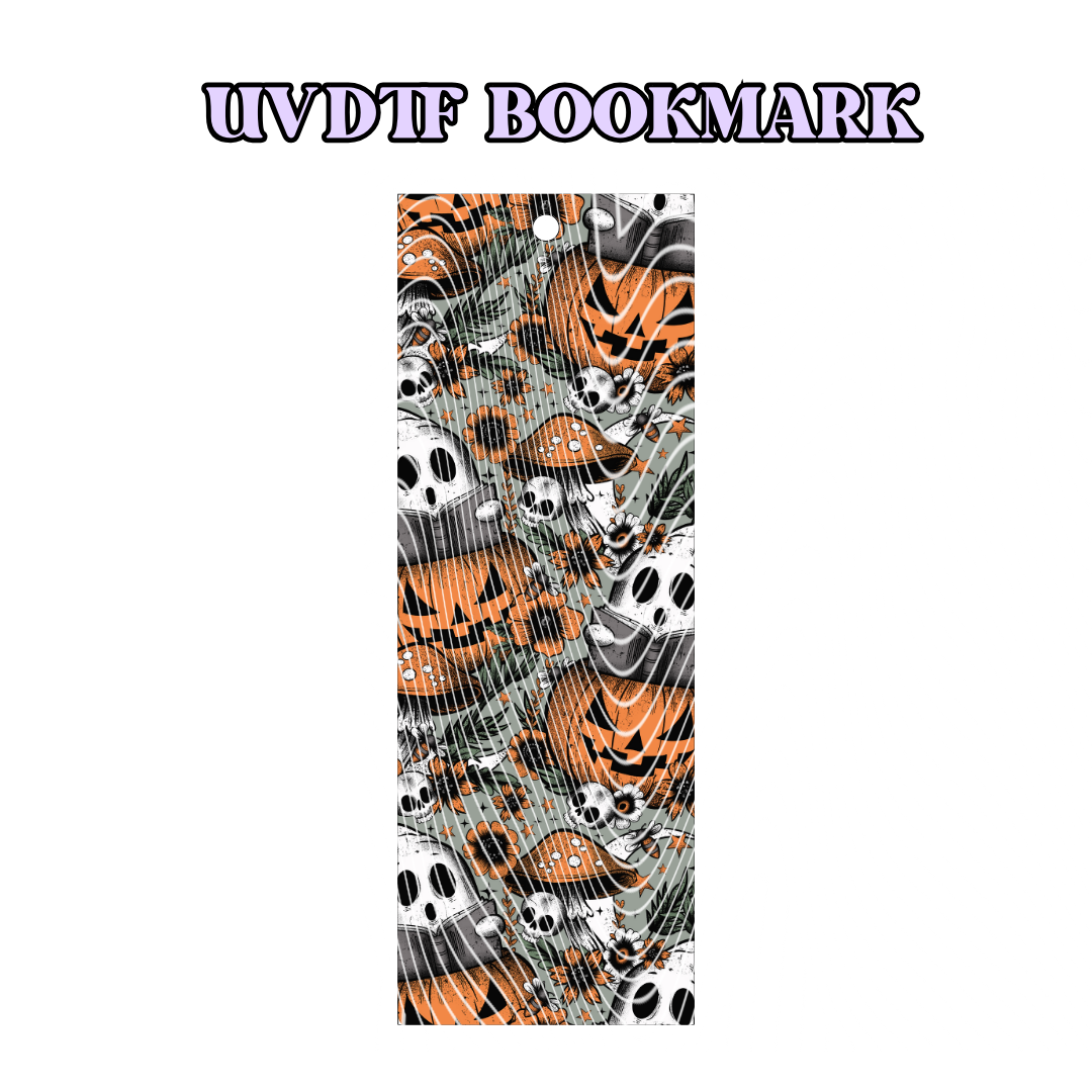 UV-DTF Bookmark Transfer - Ghost Stories