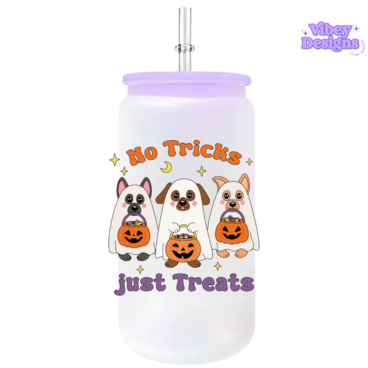 UV-DTF Transfer for Bottle, Glass, Mug, Diary - No tricks just treats