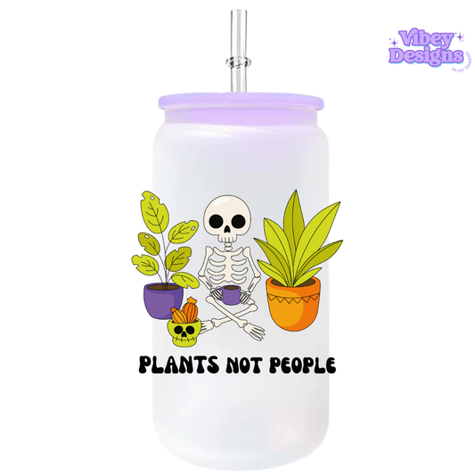 UV-DTF Transfer for Bottle, Glass, Mug, Diary - Plants not people