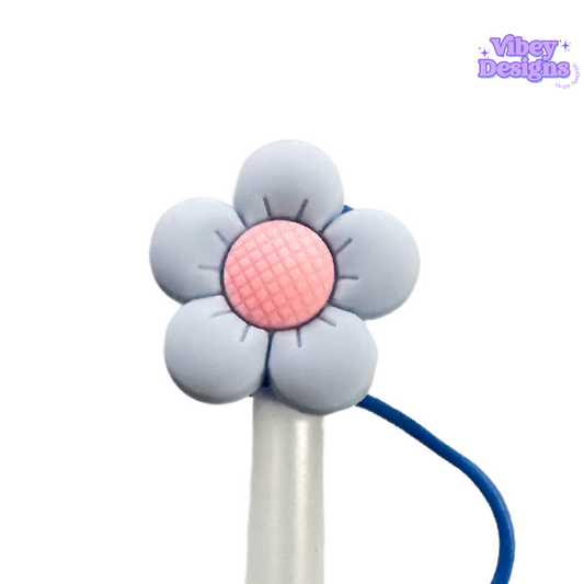 Blue Daisy 40oz Straw Topper