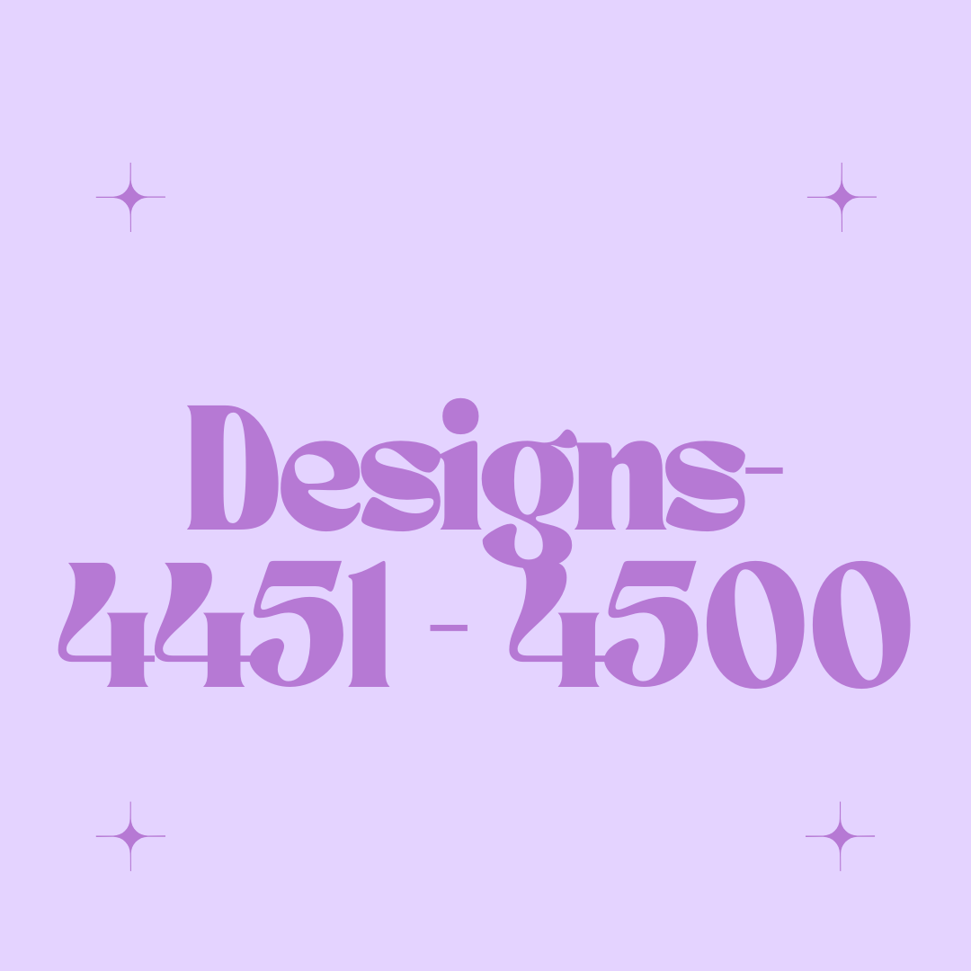 Designs-4451 - 4500