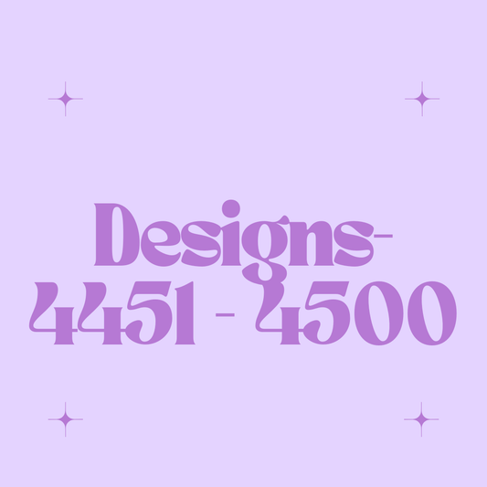Designs-4451 - 4500