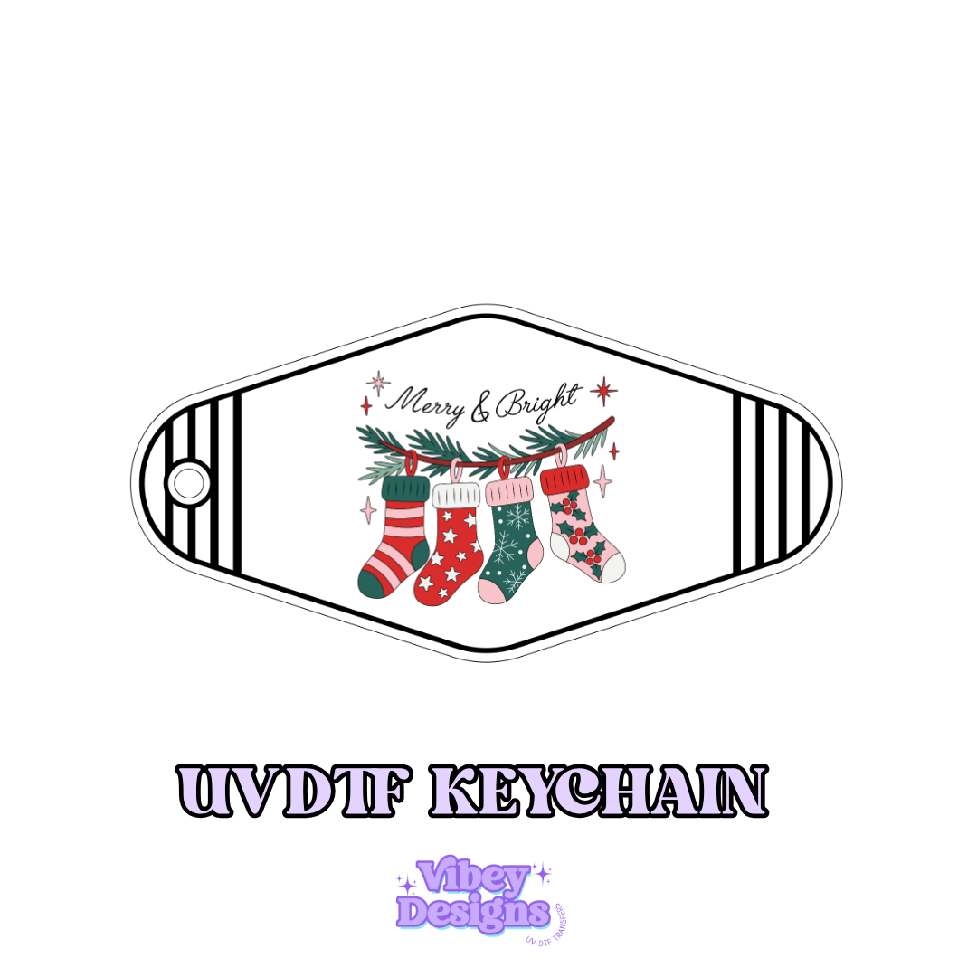 RTS Motel Keychain | Shot glass Decal - Merry and bright