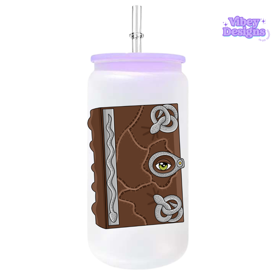UV-DTF Transfer for Bottle, Glass, Mug, Diary - Hocuspocus Book