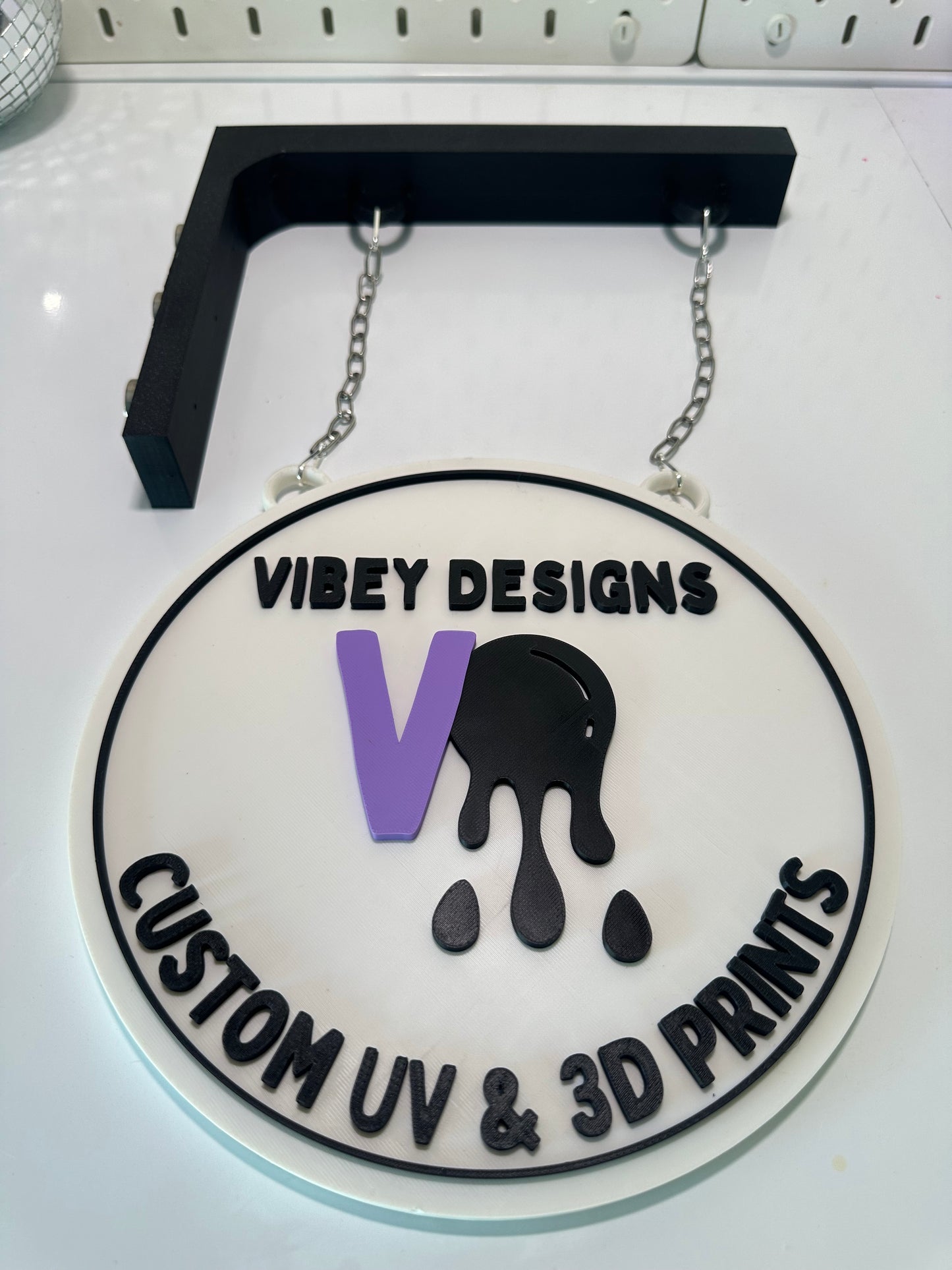 Custom Hanging Sign for Markets, Pop ups & Small Businesses