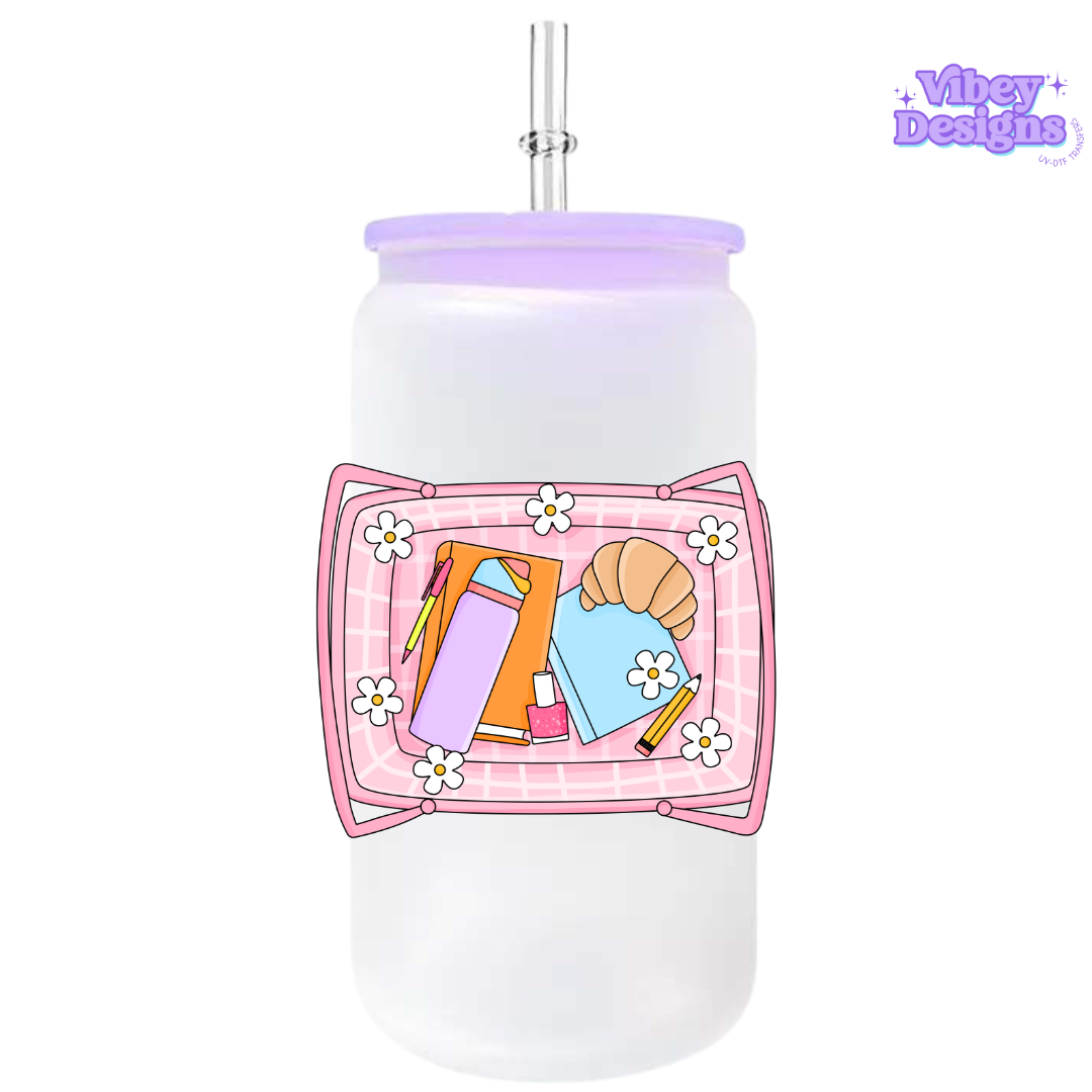 UV-DTF Transfer for Bottle, Glass, Mug, Diary - Girlie Basket