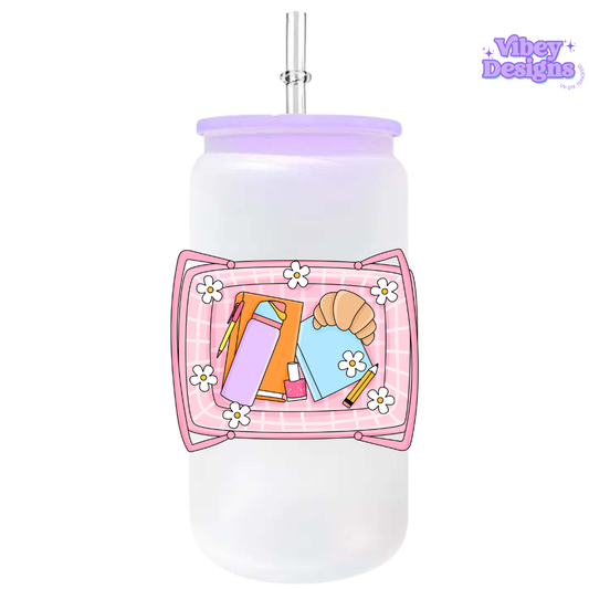UV-DTF Transfer for Bottle, Glass, Mug, Diary - Girlie Basket