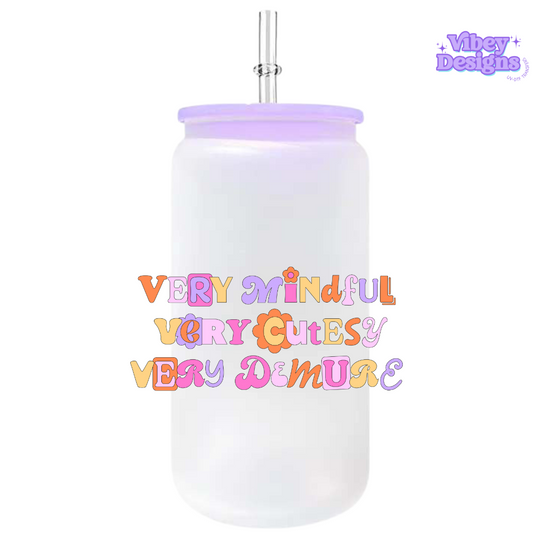 UV-DTF Transfer for Bottle, Glass, Mug, Diary -  Very Mindful