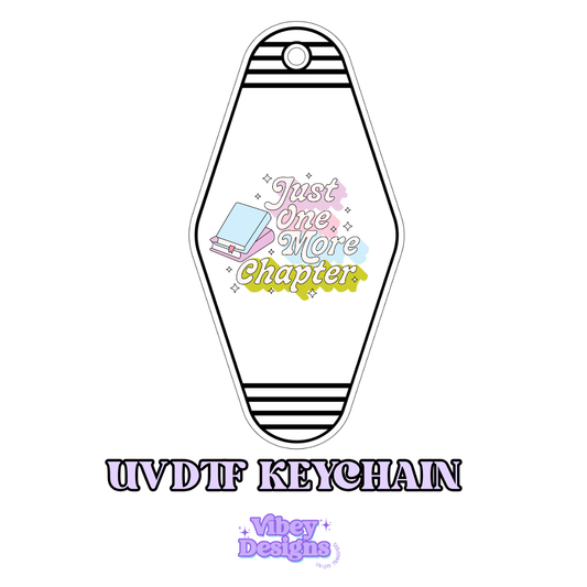 RTS Motel Keychain | Shot glass Decal - Just one more chapter 1