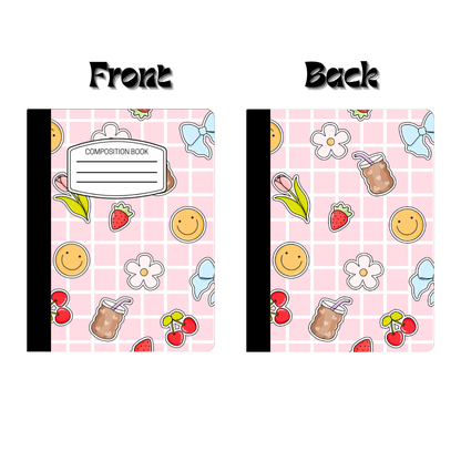 Composition Notebook - Sticker Journal