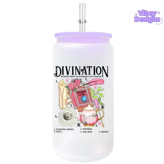 UV-DTF Transfer for Bottle, Glass, Mug, Diary - Divination