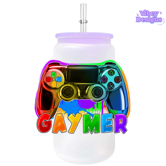 UV-DTF Transfer for Bottle, Glass, Mug, Diary - Gaymer