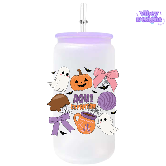 UV-DTF Transfer for Bottle, Glass, Mug, Diary - Aqui Espantan