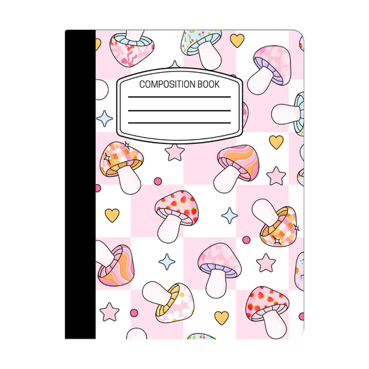 Composition Notebook - Pastel Mushies