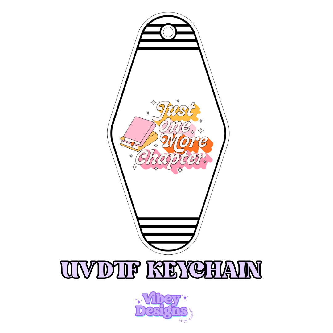 RTS Motel Keychain | Shot glass Decal - Just one more chapter 2