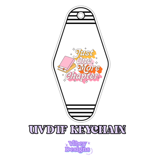 RTS Motel Keychain | Shot glass Decal - Just one more chapter 2