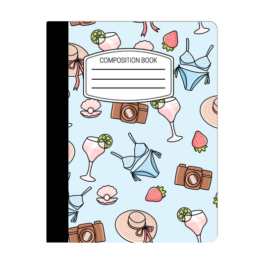 Composition Notebook - Softgirl Summer