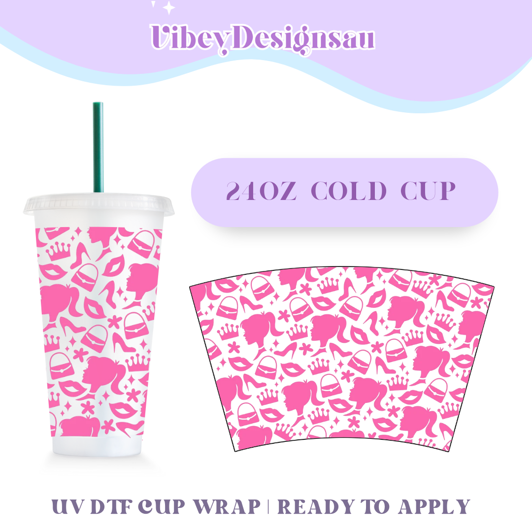 Wrapped Rtec Cups RTS 24oz Cold Cup Uv Dtf Wrap - Girls World – VibeyDesigns Au