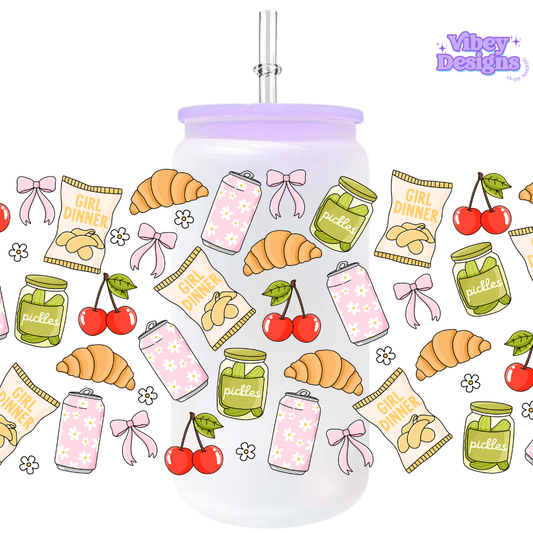 Uv Dtf Wrap For 16oz Libbey Glass - Girlfood