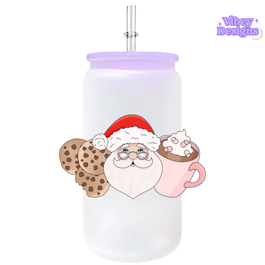 UV-DTF Transfer for Bottle, Glass, Mug, Diary - Christmas Essentials