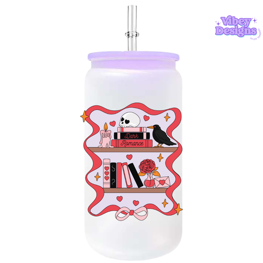 UV-DTF Transfer for Bottle, Glass, Mug, Diary - Dark Romance