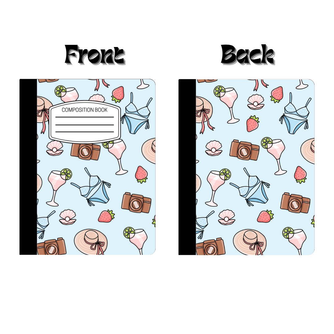 Composition Notebook - Softgirl Summer
