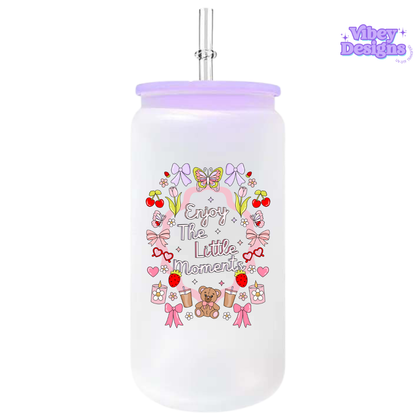 Uv Dtf Wrap For 16oz Libbey Glass - Howdy Valentines