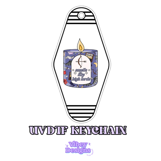 RTS Motel Keychain | Shot glass Decal - Smells like High Lords