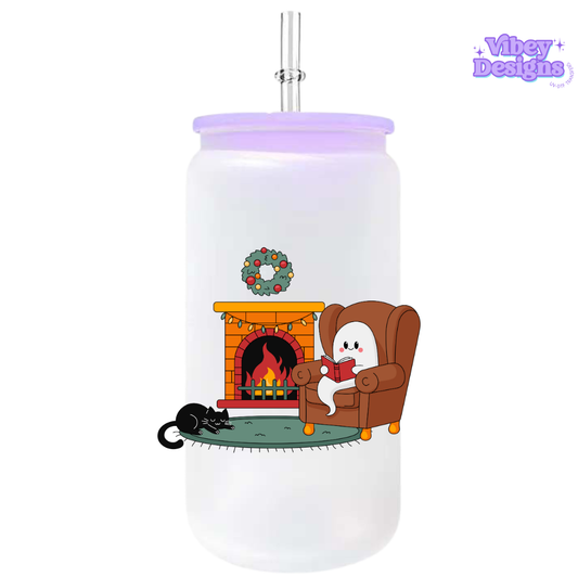UV-DTF Transfer for Bottle, Glass, Mug, Diary - Cosy Xmas