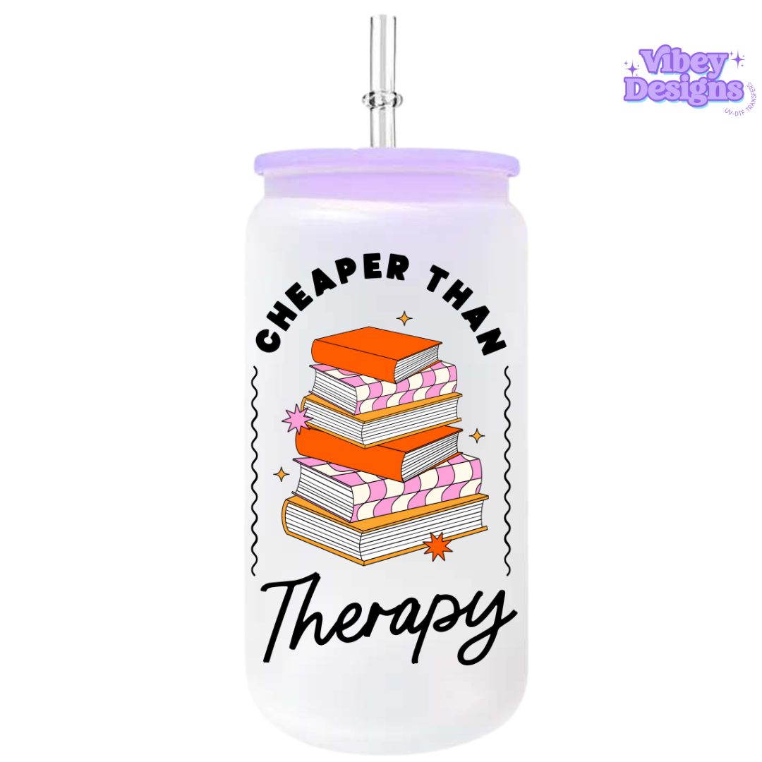 UV-DTF Transfer for Bottle, Glass, Mug, Diary - Cheaper than therapy books
