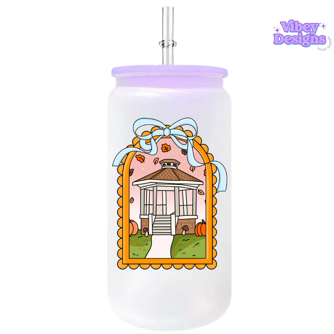 UV-DTF Transfer for Bottle, Glass, Mug, Diary - Stars Hollow Gazebo