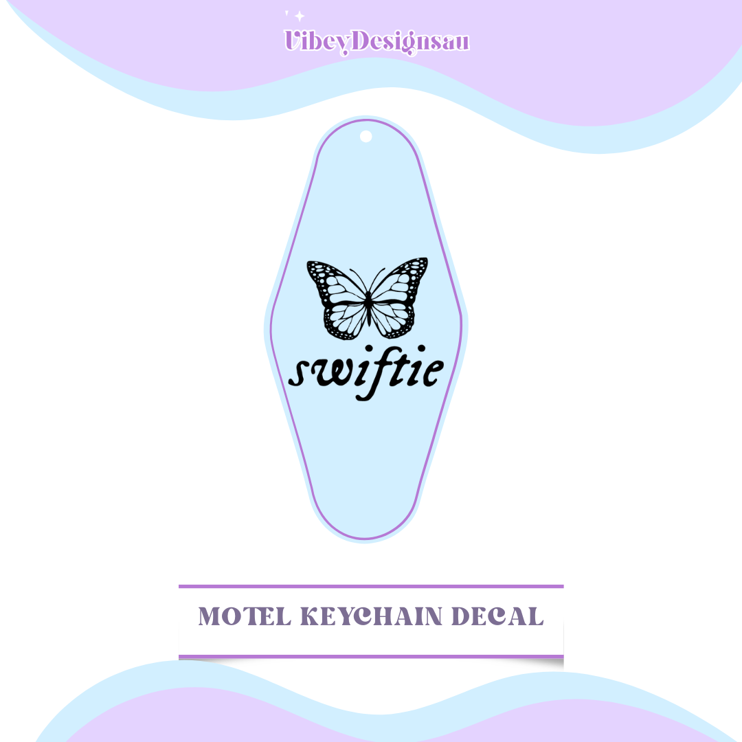 RTS Motel Keychain - Butterfly Swiftie