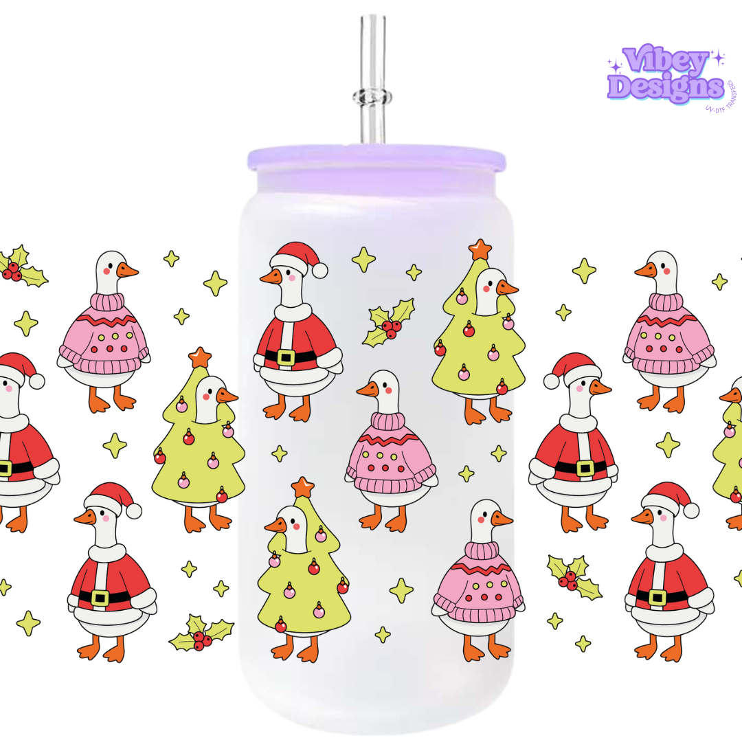 Uv Dtf Wrap For 16oz Libbey Glass - Jolly Goose