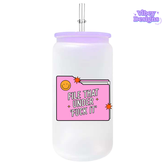 UV-DTF Transfer for Bottle, Glass, Mug, Diary - File That