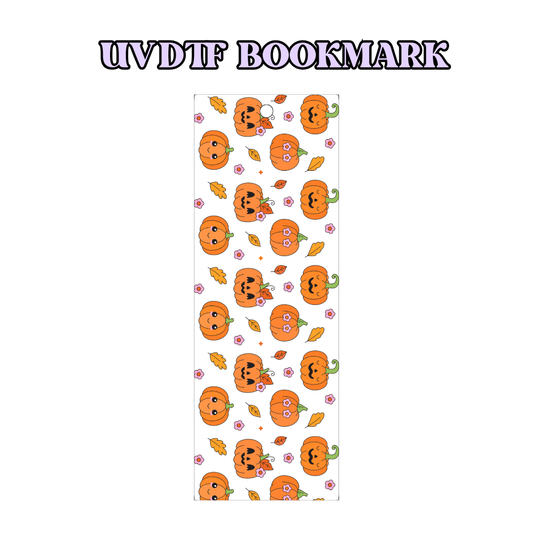 UV-DTF Bookmark Transfer - Pumpkin Cuties