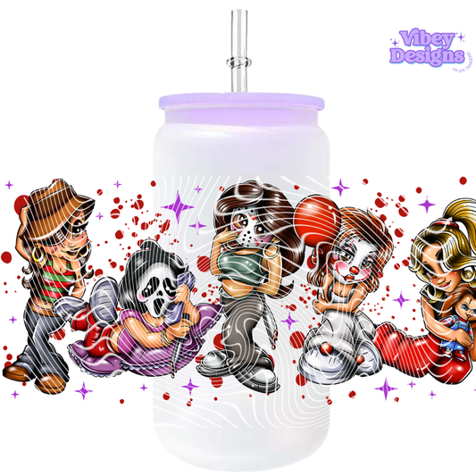 Uv Dtf Wrap For 16oz Libbey Glass - Home Ghouls