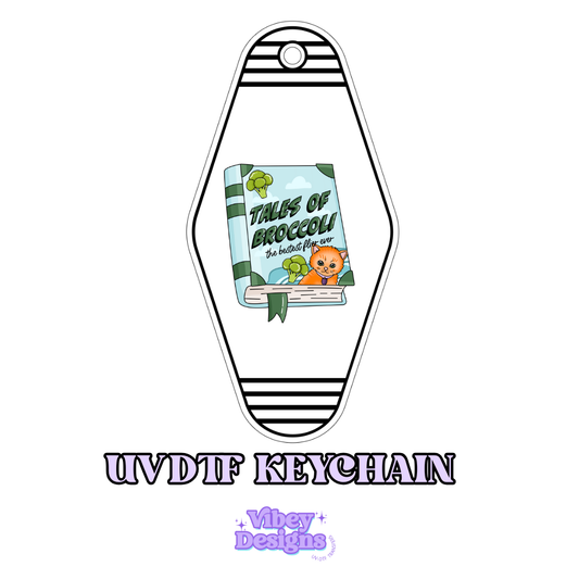 RTS Motel Keychain | Shot glass Decal - Tales of Broccoli