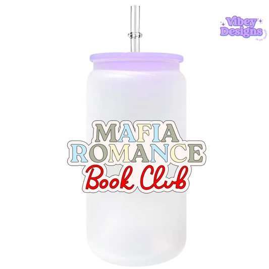 UV-DTF Transfer for Bottle, Glass, Mug, Diary - mafia romance book club